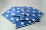 Minty Baby soft washable cloth wipes