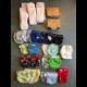 Bundle - Mixture of 23 pocket & AIO nappies, inserts and lin